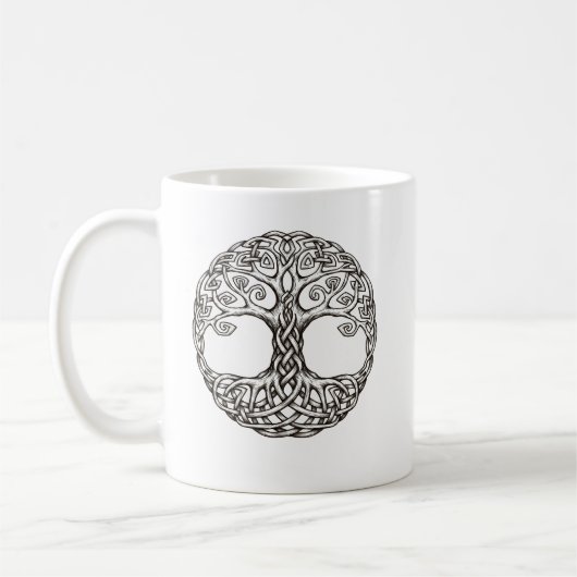 Celtic Design Kaffeetasse (Links)