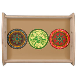 Celtic Design Large Serviertablett
