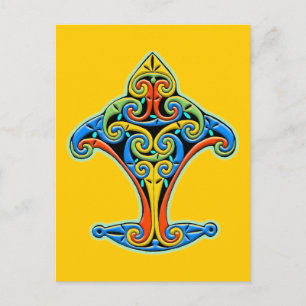 Celtic Design Postkarte