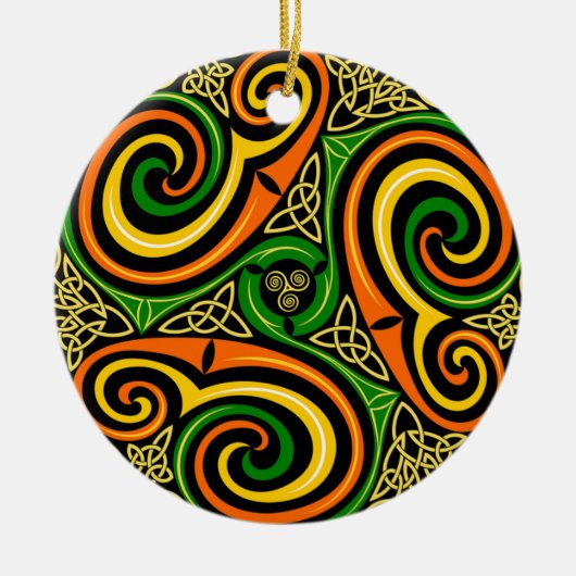 Celtic Design Weihnachtsschmuck (Vorne)