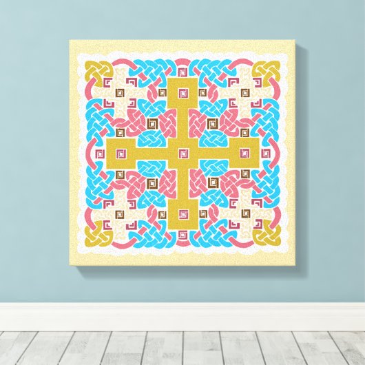 Celtic Donegal Leinwanddruck (Insitu (Holzboden))