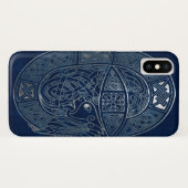 Celtic Dragon Blue Case-Mate iPhone Hülle (Rückseite (Horizontal))