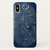 Celtic Dragon Blue Case-Mate iPhone Hülle (Rückseite)