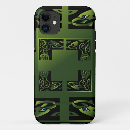 Celtic Dragon Case-Mate iPhone Hülle (Rückseite)