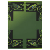Celtic Dragon Clipboard Klemmbrett (Rückseite)