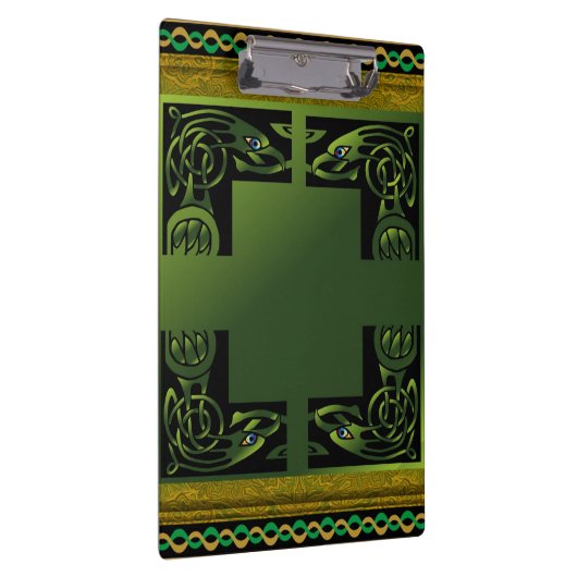 Celtic Dragon Clipboard Klemmbrett (Rechts)