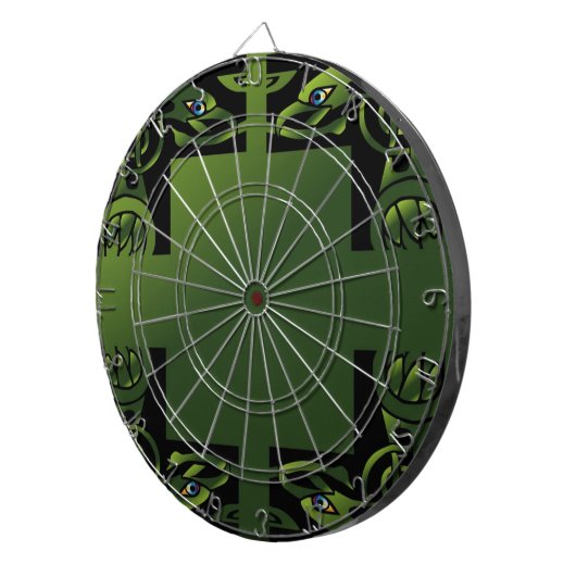 Celtic Dragon Dartscheibe (Vorderseite rechts)