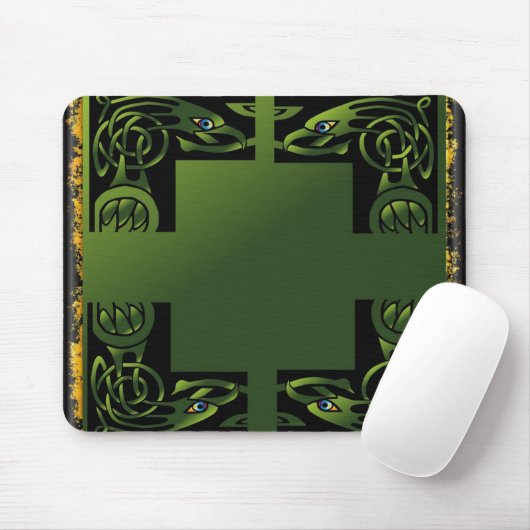 Celtic Dragon Mousepad (Mit Mouse)