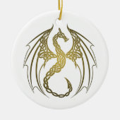 Celtic Dragon Ornament (Vorne)