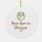 Celtic Dragon Ornament (Hinten)