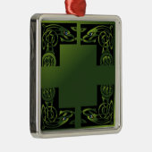 Celtic Dragon Ornament Aus Metall (Rechts)