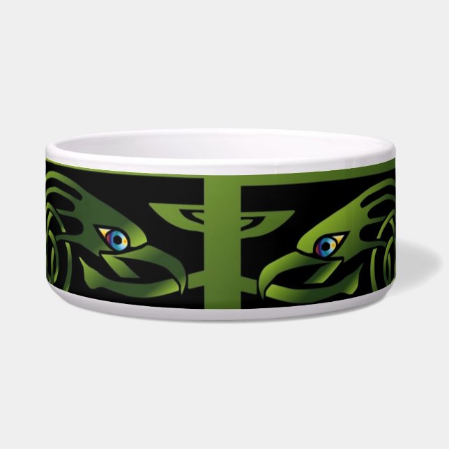 Celtic Dragon Pet Bowl Napf (Vorderseite)