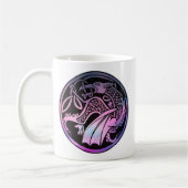 Celtic Dragon Round Kaffeetasse (Links)