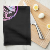 Celtic Dragon Round Küchentuch (Viertel Falte)