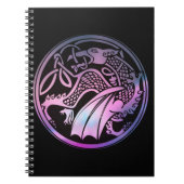Celtic Dragon Round Notizblock (Vorderseite)