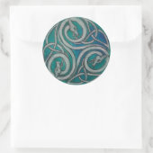 Celtic Dragon Triskele Sticker (Tasche)