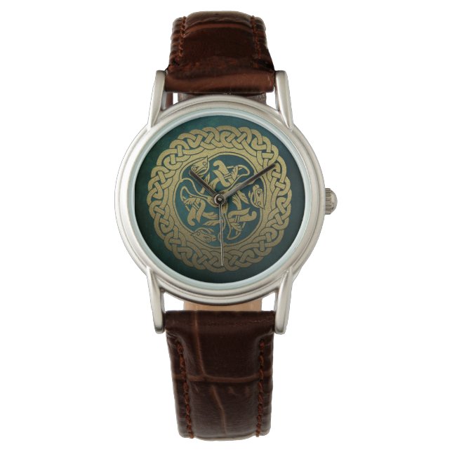 Celtic Dragon Watch Armbanduhr (Vorderseite)