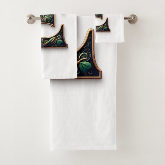 Celtic E Towel Set (Insitu)