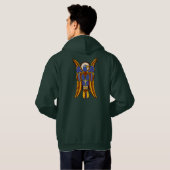 Celtic Eagle Hoodie (Schwarz voll)
