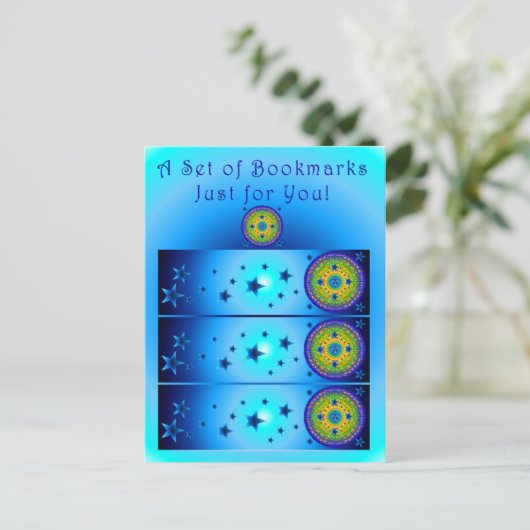 Celtic Earth Orb Lesezeichen Postcard Postkarte (Stehend Vorderseite)