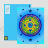 Celtic Earth Orb Postcard Postkarte (Vorne/Hinten)