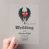 Celtic elegance with a heart and wings. acryleinladungen (Insitu (Handheld))