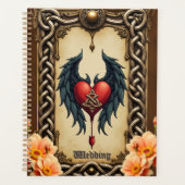 Celtic elegance with a heart and wings. planer (Vorderseite)