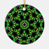 Celtic Emerald Wreath Ornament - 2 Seiten Design (Vorne)