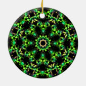 Celtic Emerald Wreath Ornament - 2 Seiten Design (Hinten)