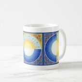 Celtic Equinox Sun and Moon Kaffeetasse (VorderseiteRechts)