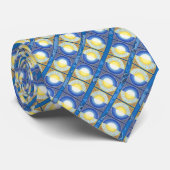 Celtic Equinox Sun und Mond Krawatte (Gerollt)