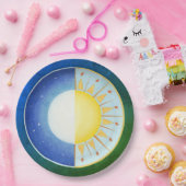 Celtic Equinox Sun und Moon Paper Teller (Party)