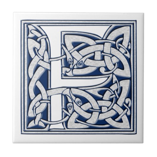 Celtic F Monogram Fliese (Vorderseite)