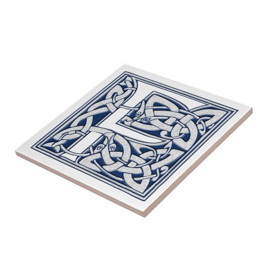 Celtic F Monogram Fliese (Seite)