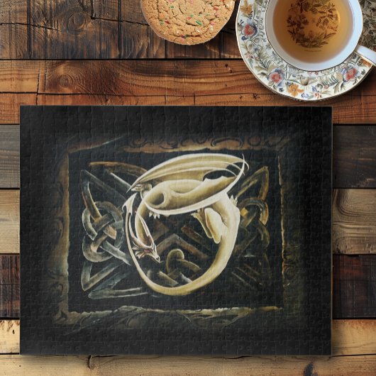 Celtic Familiar Dragon Puzzle