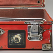 Celtic Familiar Dragon Quadratischer Aufkleber