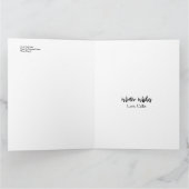 Celtic Fantasy Yuletide Goddess Grußkarte Karte (Innenseite)