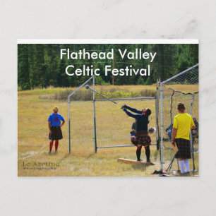 Celtic Festival Highland Games Postcard Postkarte