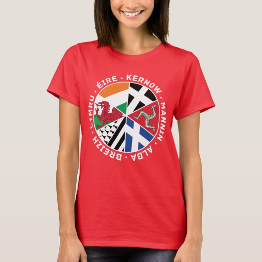 Celtic Flags Countries Women's T - Shirt, Kelte T-Shirt (Vorderseite)