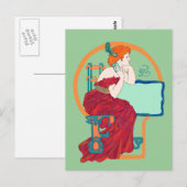 Celtic Flame Postkarte (Vorne/Hinten)