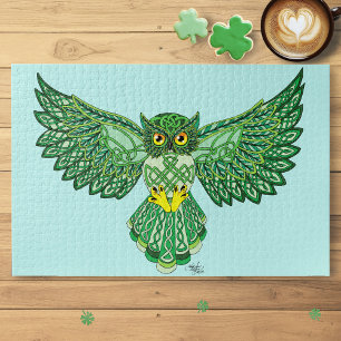 Celtic Flight Owl Puzzle