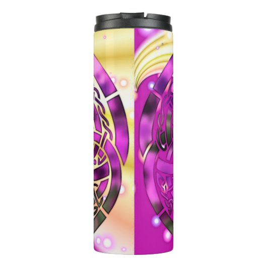 Celtic Folk Graphic 3 Thermosbecher (Rückseite)