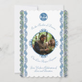 Celtic Foto UAWG Dragon Hochzeitseinladung Einladung (Vorderseite)