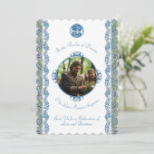 Celtic Foto UAWG Dragon Hochzeitseinladung Einladung (Stehend Vorderseite)