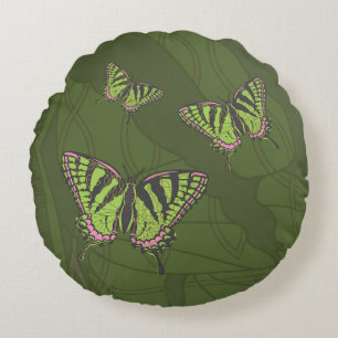 Celtic Frack Round Pillow Rundes Kissen