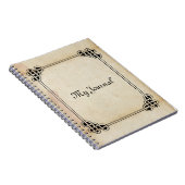 Celtic Frame Antique Journal Notizblock (Rechte Seite)