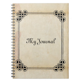 Celtic Frame Antique Journal Notizblock