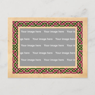 Celtic Frame Postcard Postkarte