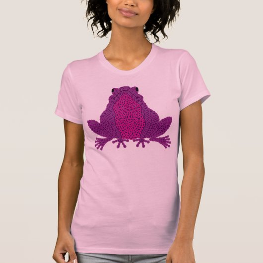 Celtic Frog - Purple T-Shirt (Vorderseite)