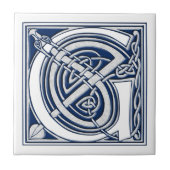 Celtic G Monogram Fliese (Vorderseite)